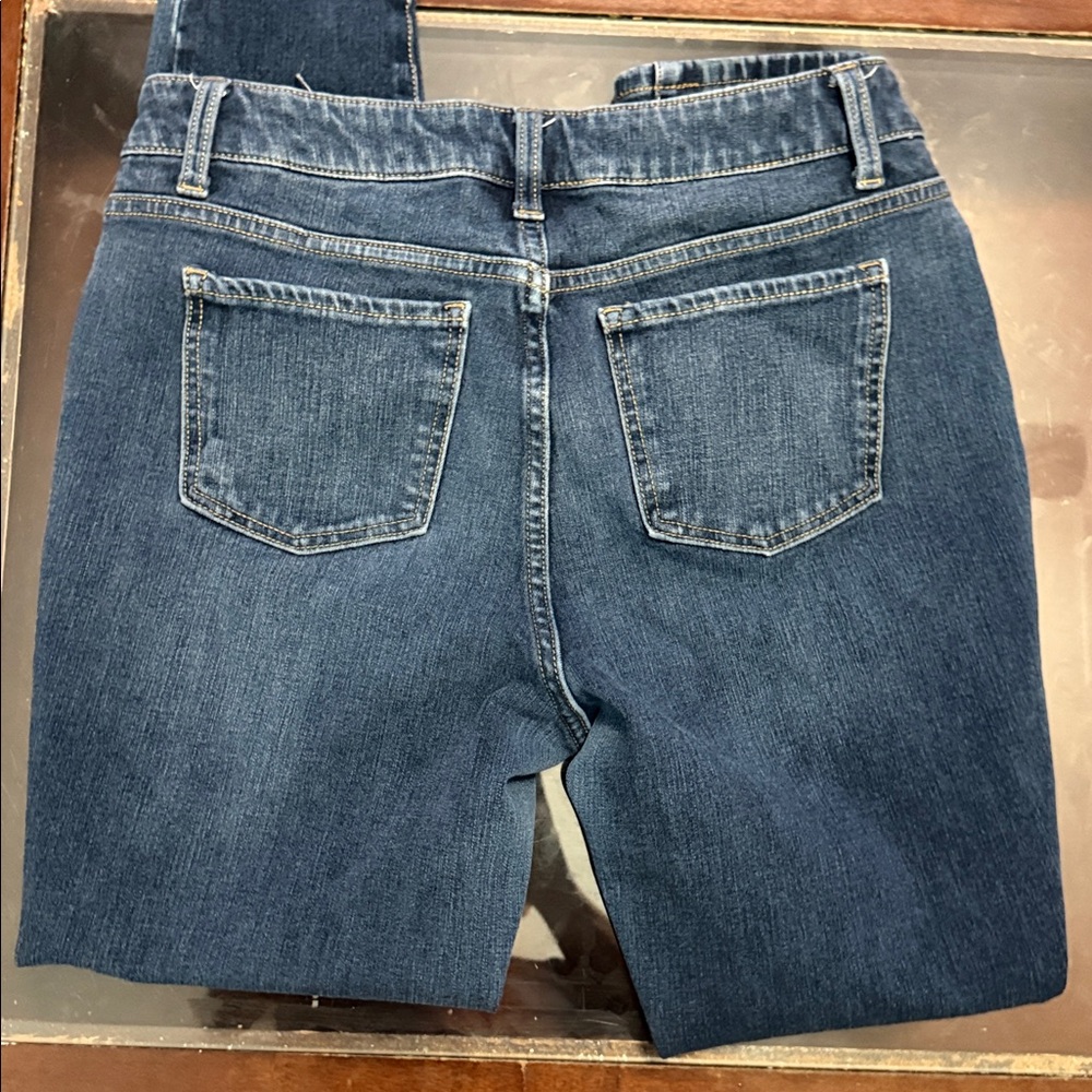 Time and Tru Women's Skinny Jeans in Deep Blue - Picture 3 of 3